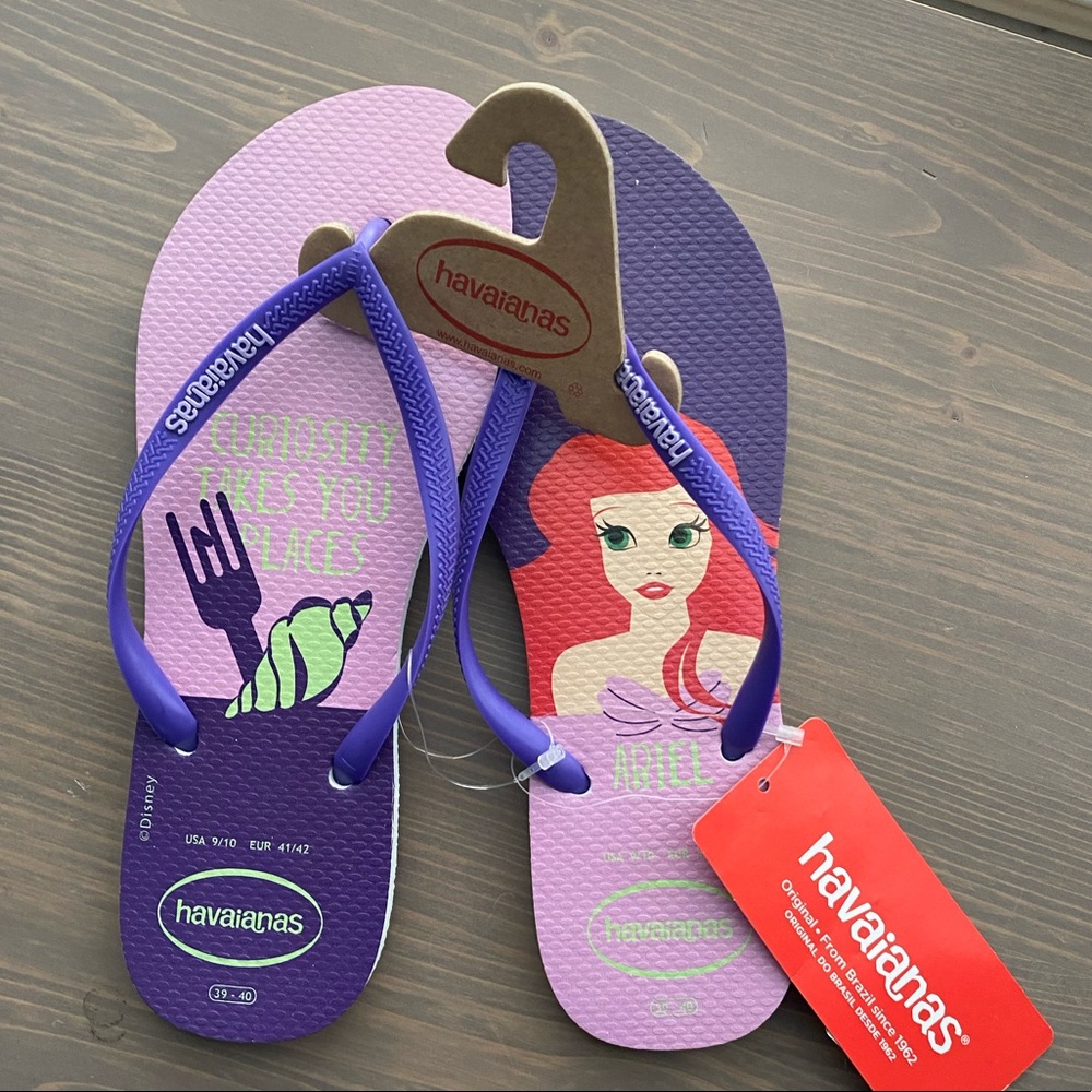 Limited Edition Ariel Little Mermaid Havaianas